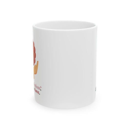 Guided & Grounded Ceramic Mug, (11oz, 15oz)