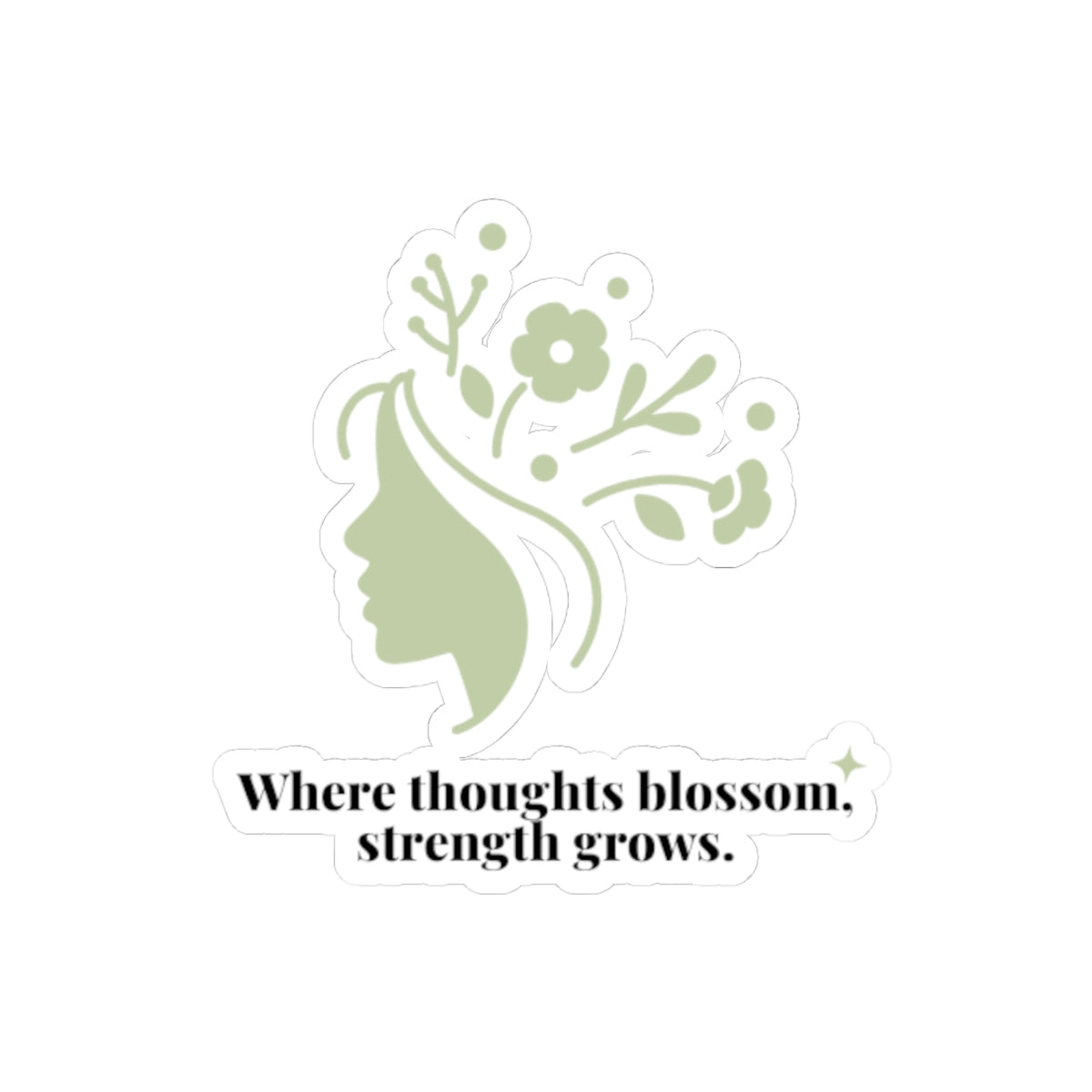 "Mental Growth" Sticker