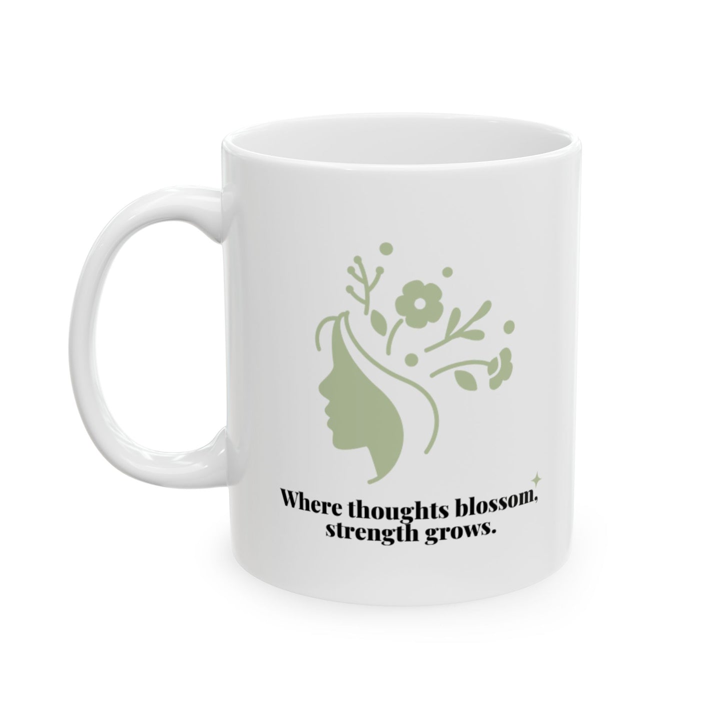 Mental Growth Ceramic Mug, (11oz, 15oz)