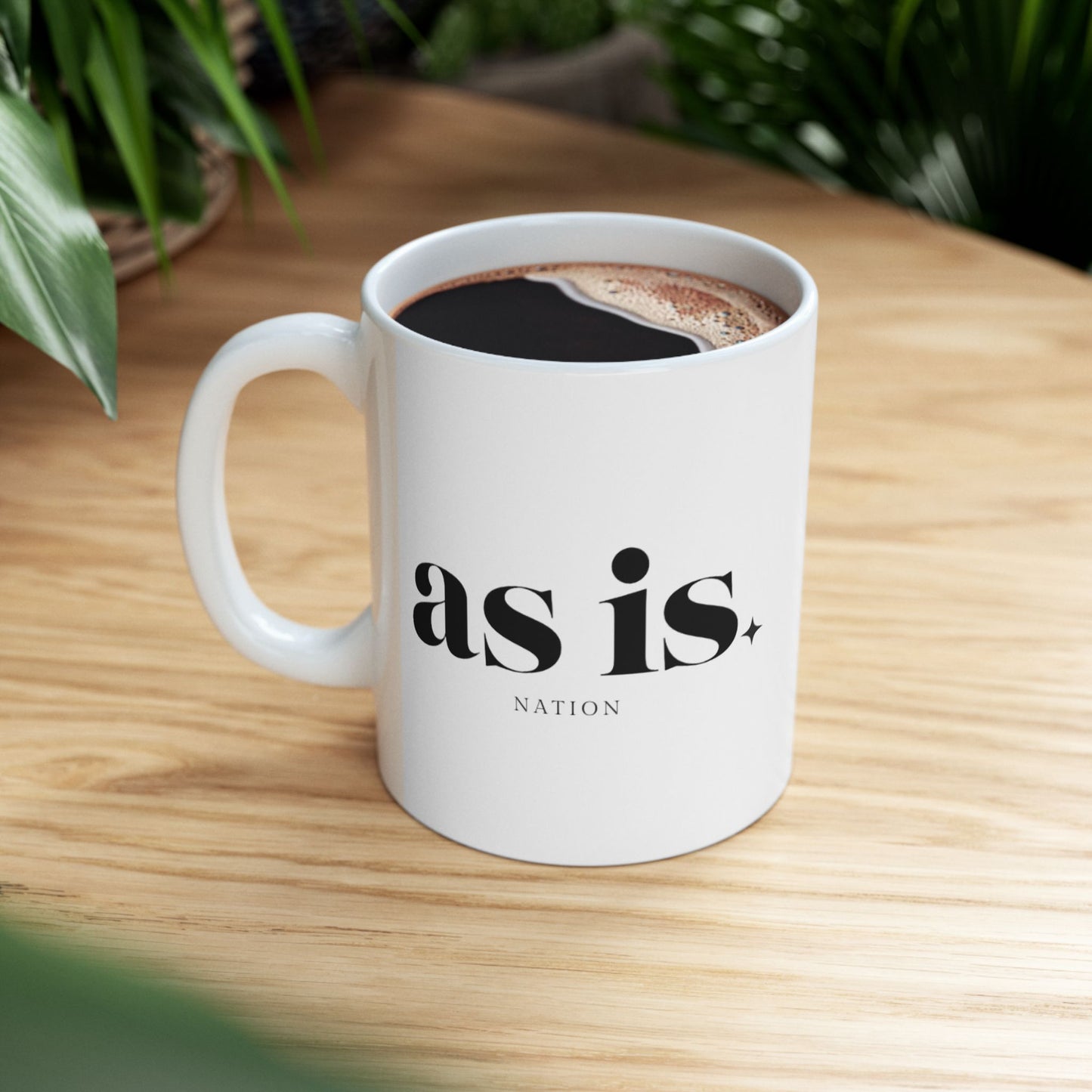 As Is Ceramic Mug, (11oz, 15oz)