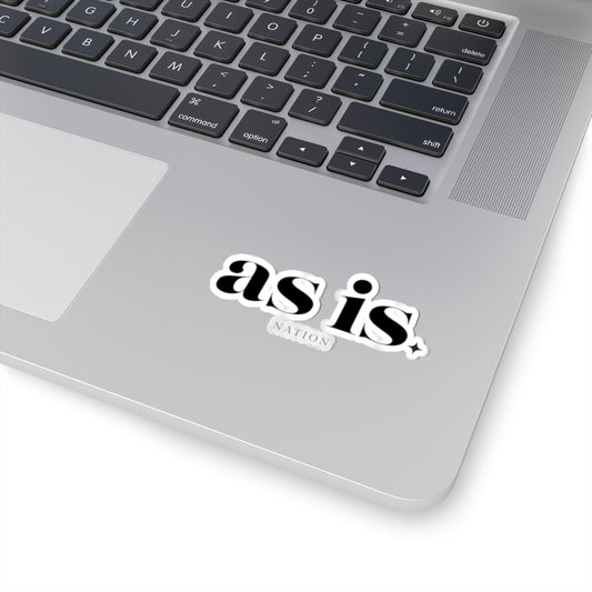"As Is Nation" Sticker