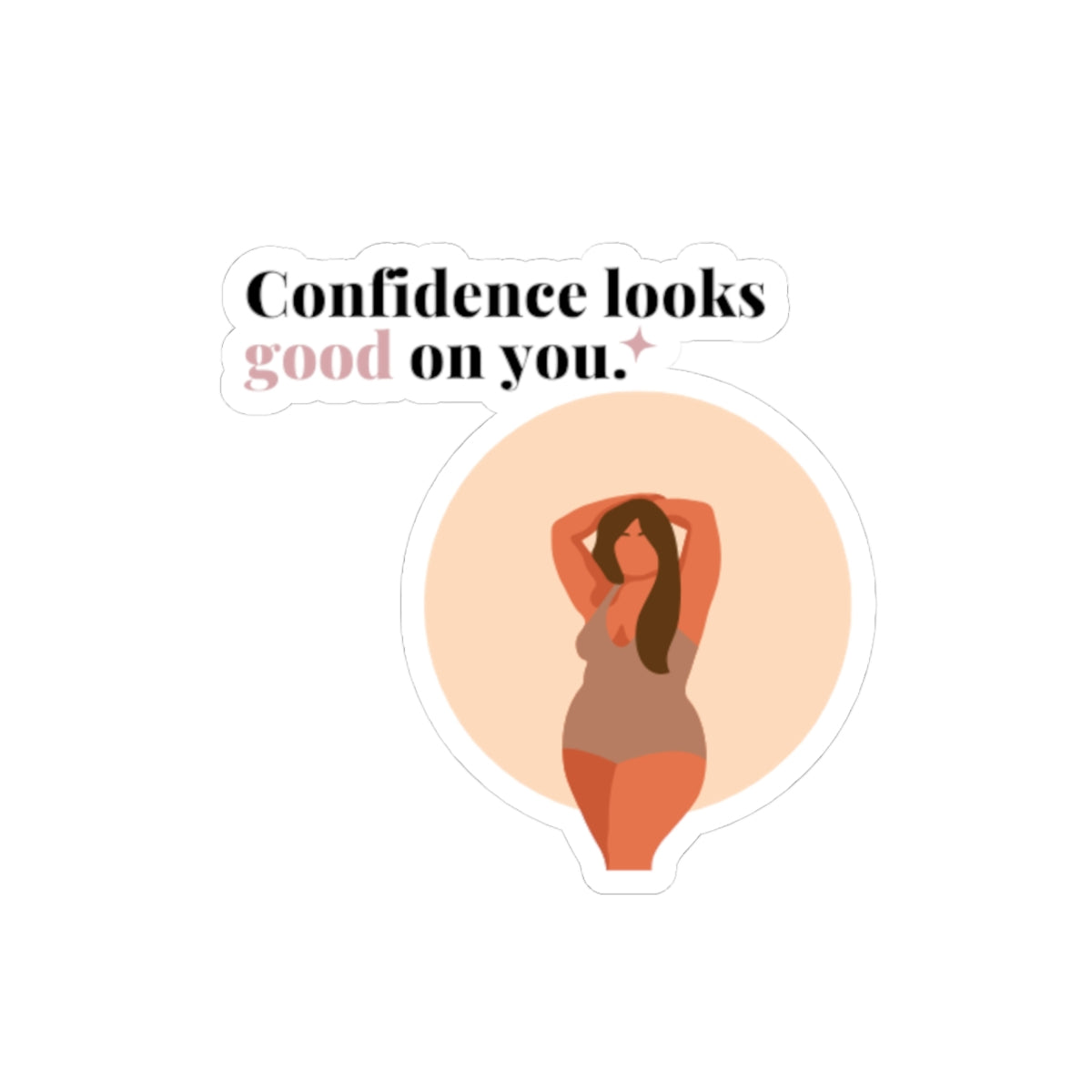 "Confidence" Sticker